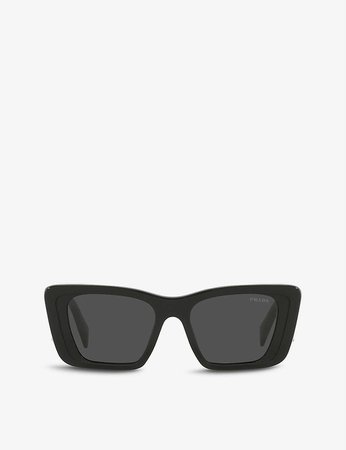 PRADA - PR 08YS butterfly-shaped acetate sunglasses | Selfridges.com