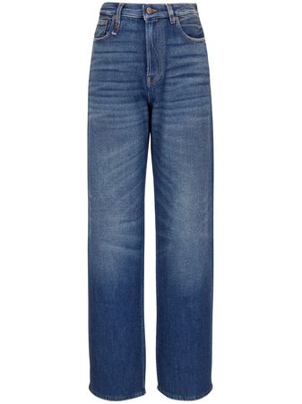 R13 Faded straight-leg Jeans - Farfetch