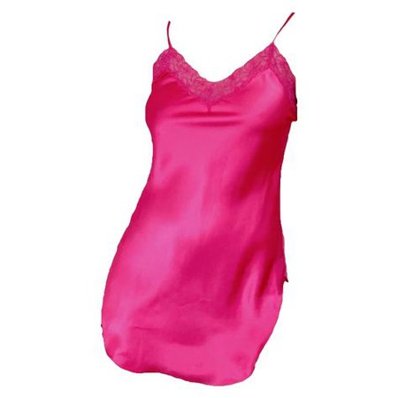 hot pink slip dress png