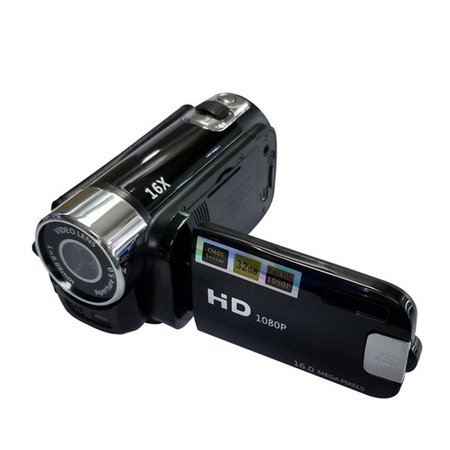HOMEMAXS 1080P LED Light High Definition Shooting Video Record Portable Camcorder Professional Digital Camera (Black) - Walmart.com