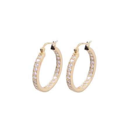 20mm Lucky Gold Hoop (Nickel Size) – Adore Adorn