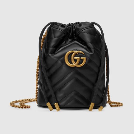GG Marmont mini bucket bag - Gucci Mini Bags 575163DTDRT1000