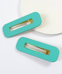 teal hair clips - Google Search
