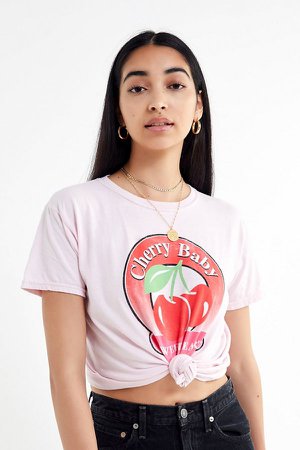 Cherry Baby Tee | Urban Outfitters