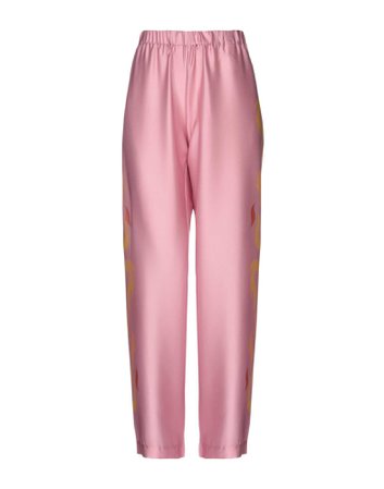Pink Satin Pants