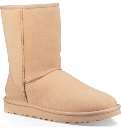 UGG® 'Classic II' Genuine Shearling Lined Short Boot (Women) | Nordstrom