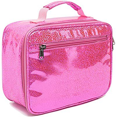 Amazon.com: Girls Lunch bag Insulated Soft Box Mini Cooler Back to School Thermal Meal Tote Kit for Kids, Boys, Women, Men by FlowFly, Pink: Kitchen & Dining