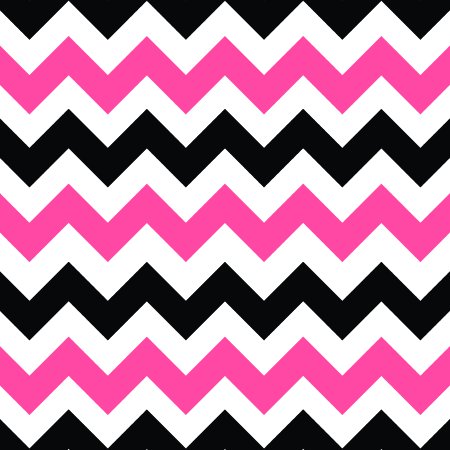 pink + charcoal-gray chevron background