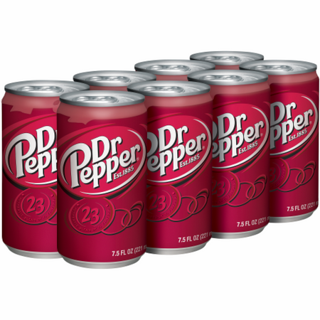 Dr Pepper Soda, 8 cans / 7.5 fl oz - Fry’s Food Stores