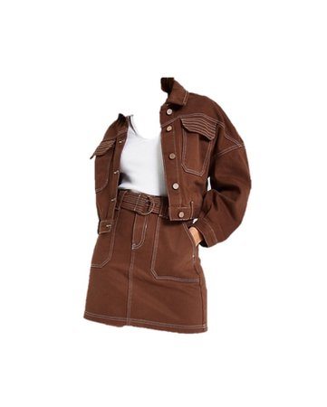 brown outfit png