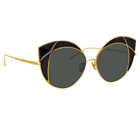 Linda Farrow 856 C1 Cat Eye Sunglasses | Free Shipping & Returns |Linda Farrow