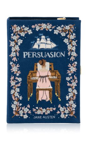 Persuasion Book Clutch By Olympia Le-Tan | Moda Operandi