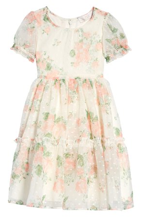 Rachel Parcell Floral Dress (Toddler, Little Girl & Big Girl) (Nordstrom Exclusive) | Nordstrom