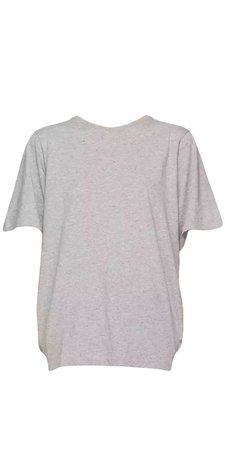 Totême Grey Organic Cotton Oversized T-Shirt