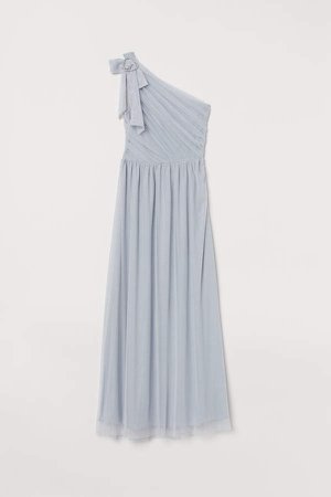 Glittery Tulle Dress - Turquoise