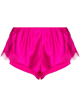Sainted Sisters French Knicker Silk Pajama Shorts - Farfetch