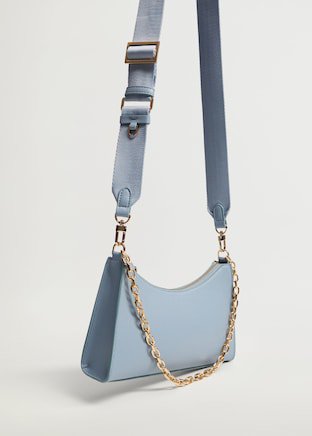 Crossbody bag with chain - Woman | Mango South Korea