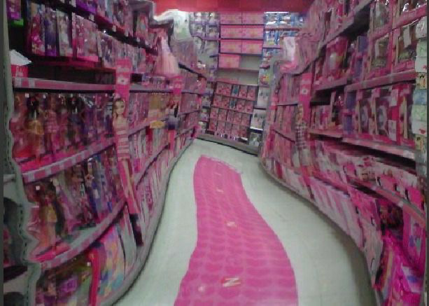 Barbie aisle