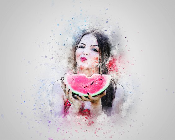 Girl Watermelon Eating · Free image on Pixabay