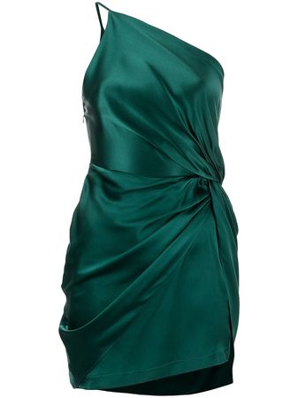 Michelle Mason knot-detail mini dress