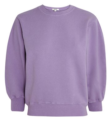 AGOLDE Thora Cotton Crewneck Sweatshirt | INTERMIX®