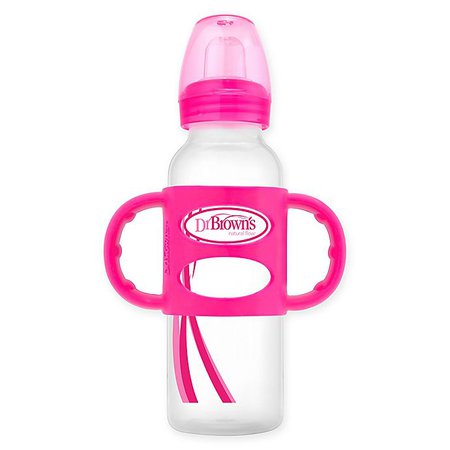Dr. Brown's® 8 fl. oz. Narrow Sippy Bottle with Silicone Handles | buybuy BABY