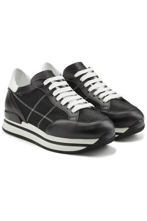 Platform Sneakers with Leather Gr. IT 41