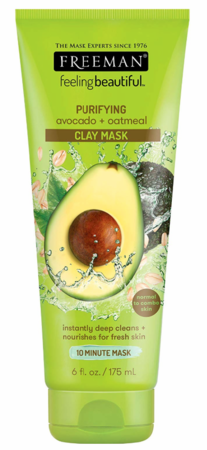 Freeman Purifying Avocado + Oatmeal Clay Mask 6 fl oz Tube
