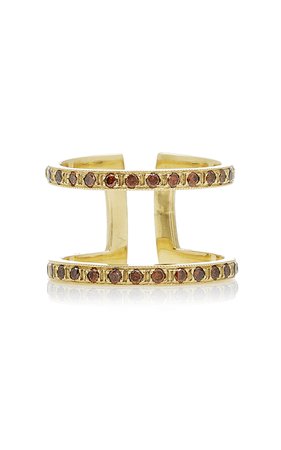 Koral 18K Gold Diamond Ring by Misahara | Moda Operandi