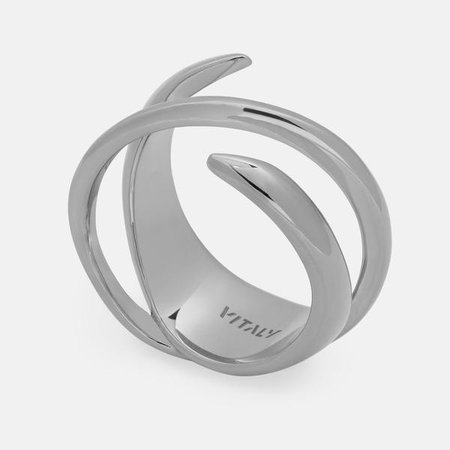 Vitaly Stainless Steel Helix Ring