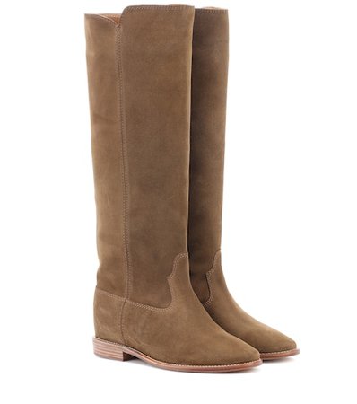 Cleave suede boots
