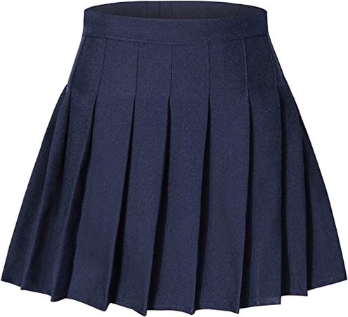 Amazon.com: Tremour Little& Big Girls Uniform Skort Adjustable Waist Pleated Skirt 2 Years - 14 Years: Clothing