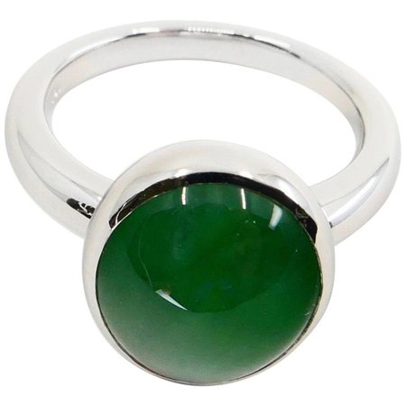 Certified Natural Type A Jadeite Jade Ring