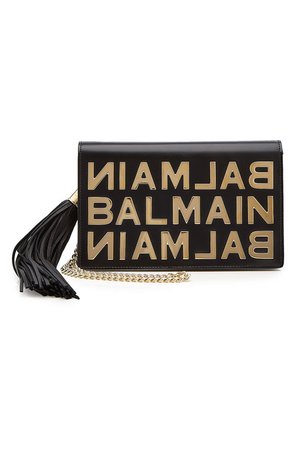 Balmain - Embellished Leather Clutch - Sale!
