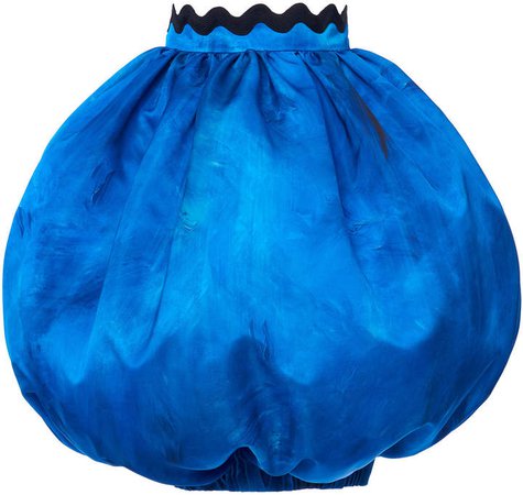 Moschino Puffed Duchesse-Satin Skirt Size: 36