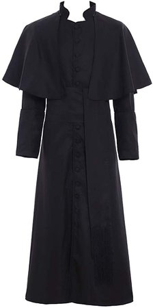 Amazon.com: 1791's lady Men's Clerical Robe Father Priest Dress Catholic Church Robe: Clothing
