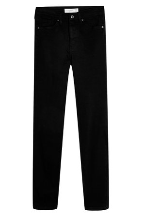 Topshop Jamie High Waist Black Jeans (Regular, Petite & Long) | Nordstrom