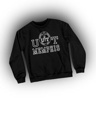 black TCE | UT Memphis Change of Habit Crewneck Sweatshirt top