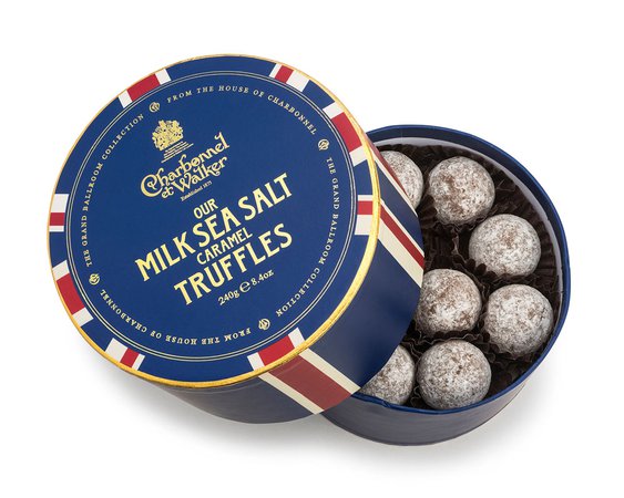 Union Flag Milk Sea Salt Caramel Chocolate Truffles - Charbonnel et Walker – Britain’s First Luxury Chocolatier. Fine Chocolates and Truffles, established in 1875.