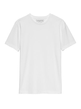 Authentic SUPIMA® Cotton Crew-Neck T-Shirt | Banana Republic