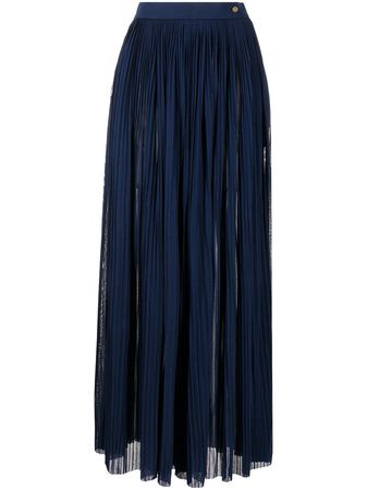 Chanel Pre-Owned Pleated Long Skirt - Farfetch
