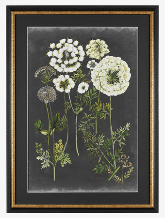 Flower wall art picture frame