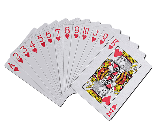 Playing cards Ace no background gambling PNG image