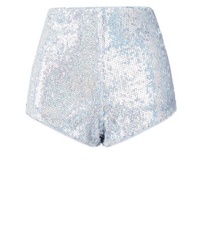 silver sequin shorts - Google Search