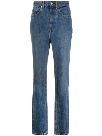 Alexander Wang high-waisted Slim Fit Jeans - Farfetch
