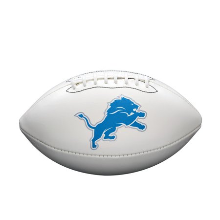 NFL Team Logo Autograph Football - Official, Detroit Lions | Wilson