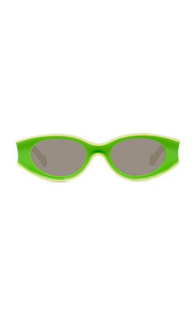 Paula's Ibiza Round-Frame Acetate Sunglasses by Loewe | Moda Operandi