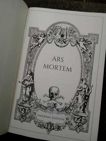 The Ars Mortem Grimoire Rare Necromancy Demonic Invocation