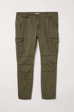 H&M+ Cargo Pants - Green