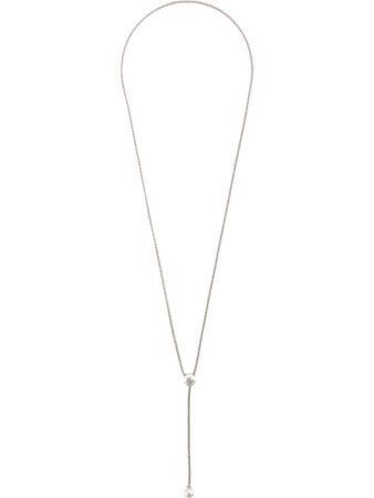 Silver John Hardy Classic Chain Hammered Drop necklace - Farfetch